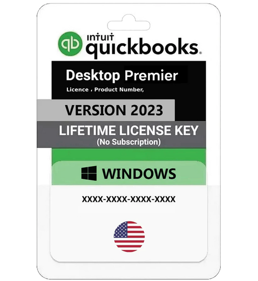 QuickBooks Desktop Premier 2023 For windows | lifetime license, not a Subscription
